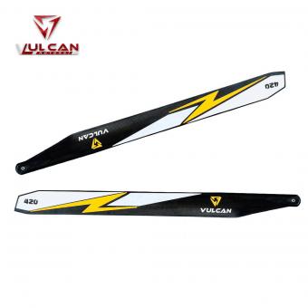 VULCAN ROTORS Rotor Blades 420mm (YELLOW) 