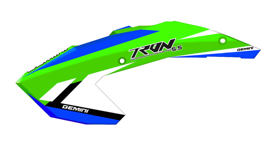 Gemini Canopy neongreen shockblue 