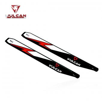 VULCAN ROTORS  Rotor Blades 563mm red 