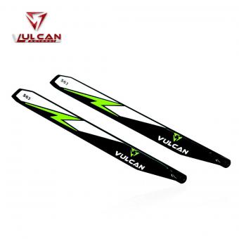 VULCAN ROTORS  Rotor Blades 563mm (GREEN) 