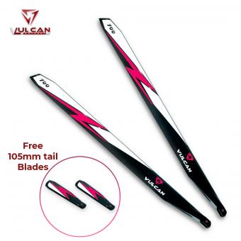 VULCAN ROTORS Rotor Blades 700mm (PINK) 