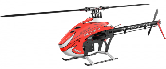 Goosky Legend RS5 Orange Helicopter Kit mit Azure Blades 