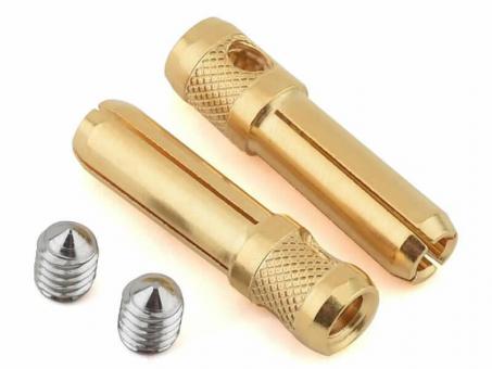 RCPROPLUS SOLDERLESS 4MM BULLET CONNECTOR (2 PCS) 