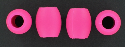 K&S - Silikonstopper für Kufenrohre 10 mm Pink 