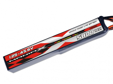 ManiaX HV LiPo 12S 5800mAh 45.6V High Voltage 100C 