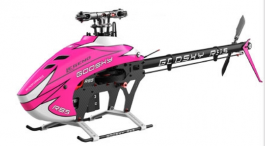 Goosky Legend RS5 Pink Helicopter Kit mit Azure Blades 